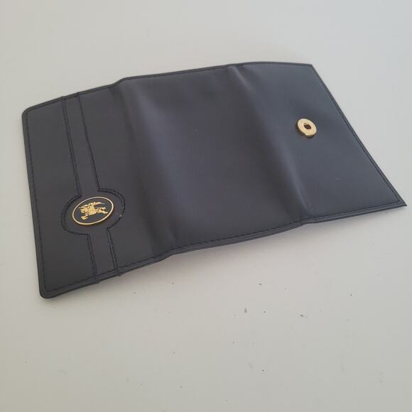 Burberry Key Hooks Holder Case Wallet Logo Black Leather Nova Chec Vintage Retro - Picture 6 of 9